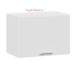 Антресольный кухонный шкаф верхний 500 Катрин (софт вайт)