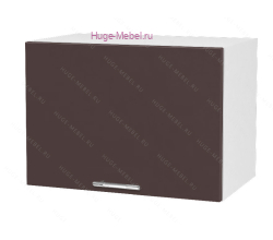 Антресольный кухонный шкаф верхний 500 Ксения (шоколад)