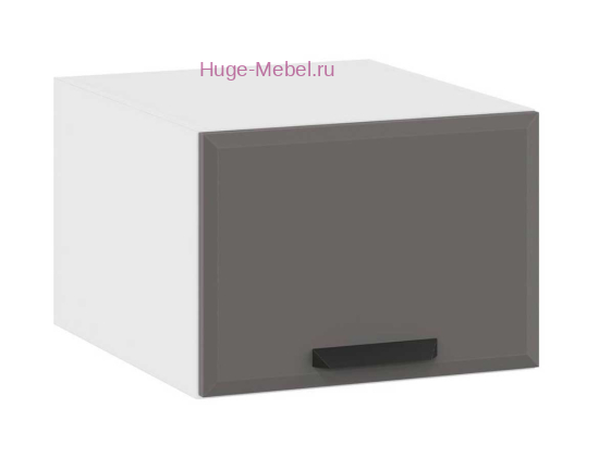 Антресольный кухонный шкаф верхний 400 Призма (асфальт супермат)