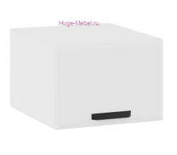 Антресольный кухонный шкаф верхний 400 Призма (белый супермат)