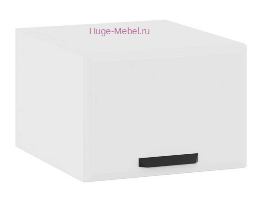 Антресольный кухонный шкаф верхний 400 Призма (белый супермат)