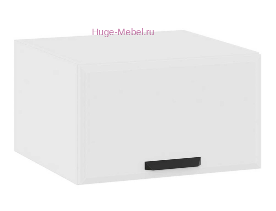 Антресольный кухонный шкаф верхний 600 Призма (белый супермат)