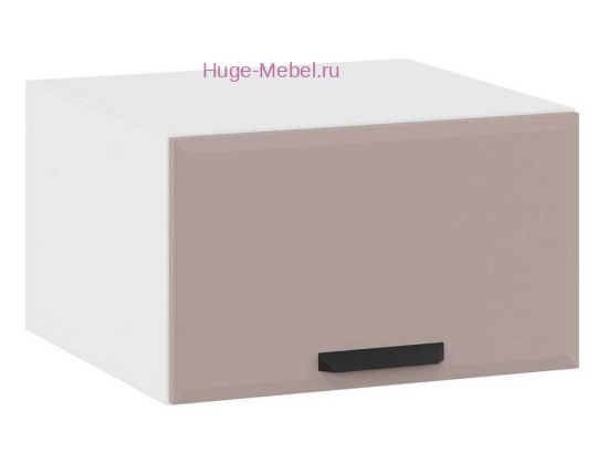 Антресольный кухонный шкаф верхний 600 Призма (мокко супермат)