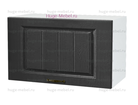 Антресольный кухонный шкаф верхний 600 Мария (графит)