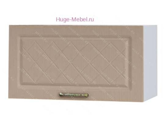 Антресольный кухонный шкаф верхний 600 Модена (дуб кофе)