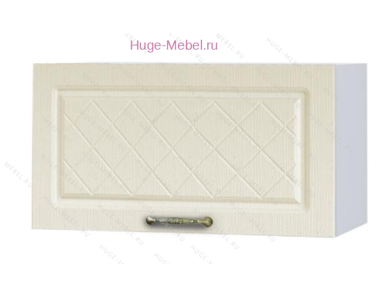 Горизонтальный кухонный шкаф верхний 600 Модена (дуб ваниль)