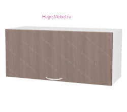 Горизонтальный кухонный шкаф верхний 800 Дина (шимо темный)