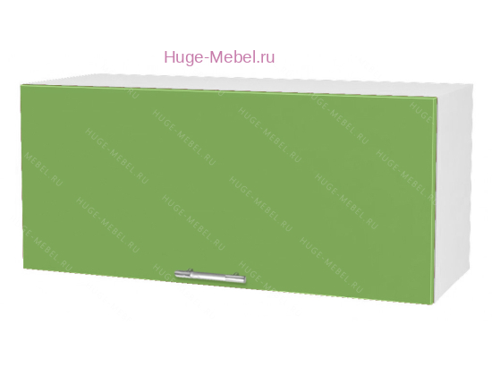 Горизонтальный кухонный шкаф верхний 800 Ксения (олива)