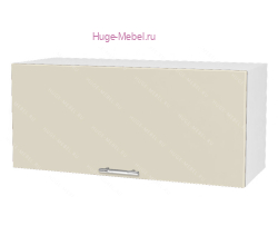 Горизонтальный кухонный шкаф верхний 800 Ксения (ваниль)