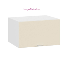 Антресольный кухонный шкаф высокий 800 Катрин (крем)