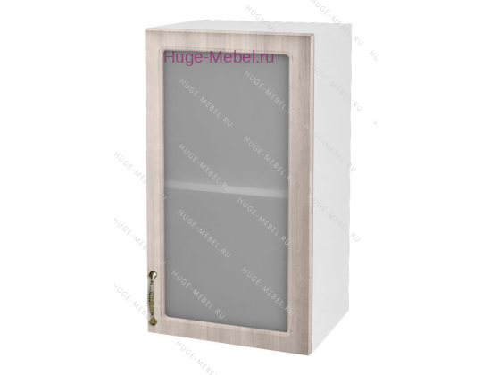 Кухонный шкаф верхний со стеклом 400 Юлия (дуб сонома)