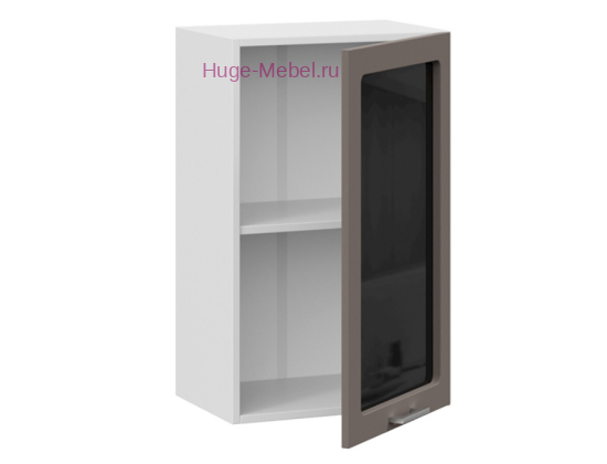 Кухонный шкаф верхний со стеклом 500 Катрин (муссон)