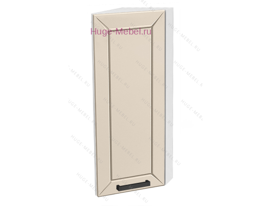 Торцевой шкаф кухонный верхний подвесной 300 Альфа (брюле)