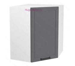 Угловой кухонный шкаф верхний 600 Альфа (вулкан)