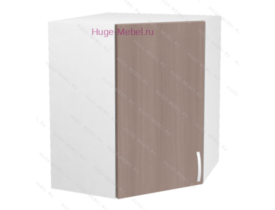 Угловой кухонный шкаф верхний 550 Дина (шимо темный)