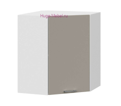 Угловой кухонный шкаф верхний 600 Катрин (циркон)