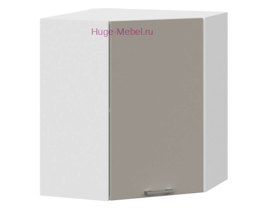 Угловой кухонный шкаф верхний 550 Катрин (циркон)