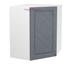 Угловой кухонный шкаф верхний 550 Модена (дуб серый)