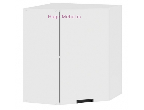 Угловой кухонный шкаф верхний 550 Сахара (белый)