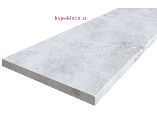Столешница 400 мм мрамор Лацио, 38 мм