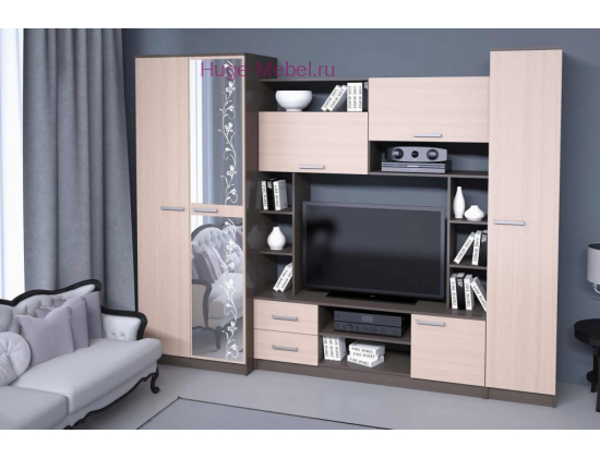 Гостиная "Флора Венге/Лоредо"