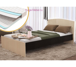 Кровать с матрасом Ненси эконом 120х200