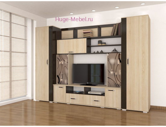 Гостиная "Оскар-18 К2 сонома"