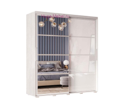 Шкаф-купе "Крафт-6 белый"