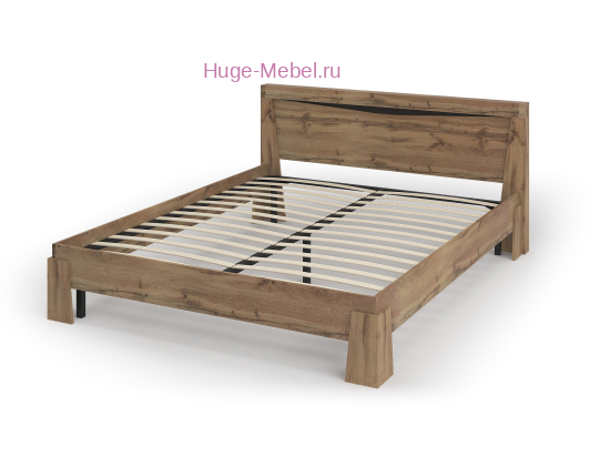 Двуспальная кровать с ламелями "Паола КР 701"