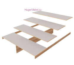 Настил из ЛДСП 160х200 ТЭКС