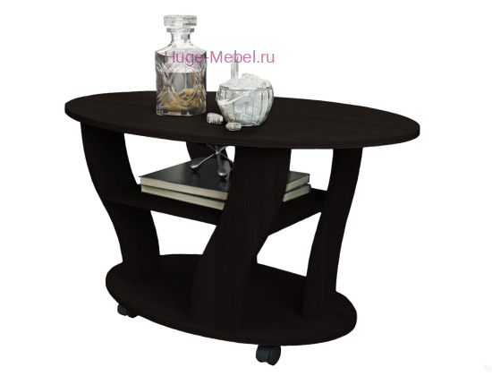 Стол журнальный "Статус-2 венге"