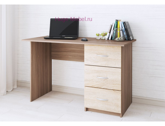 Стол письменный "Сити-1 шимо/сонома"