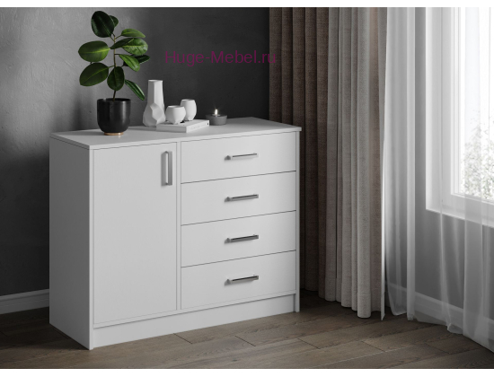 Комод "Катрин 6 белый"