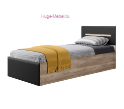 Односпальная кровать "Наоми КР-12 графит"