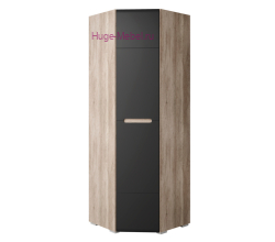 Шкаф угловой "Наоми ШК-21" графит