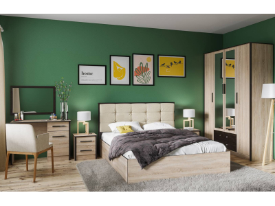 Комплект мебели в спальню "Лирика К3"