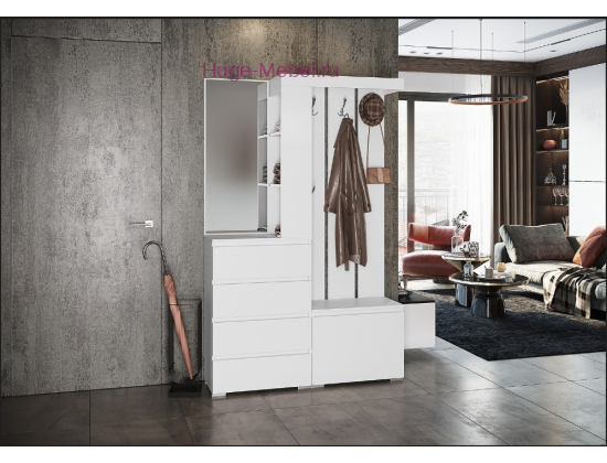 Прихожая "Хелен" белая