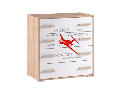 Комод для детской "Бланка" фотопечать Комод для детской "Бланка" фотопечать