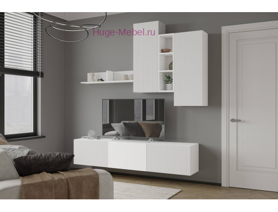 Гостиная "Сириния" белая