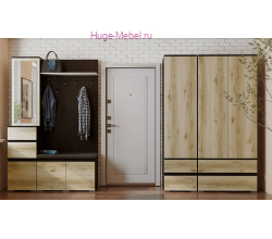 Прихожая "Плейона" венге