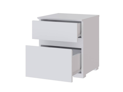 Прикроватная тумба "Плейона" белая