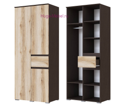 Шкаф 2-х створчатый "Плейона" венге