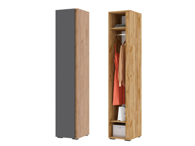 Пенал для одежды "Хелен ПН 01" графит Пенал для одежды "Хелен ПН 01" графит