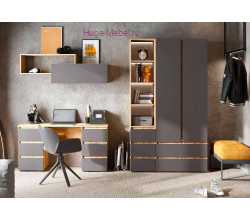 Стенка детская "Хелен" графит