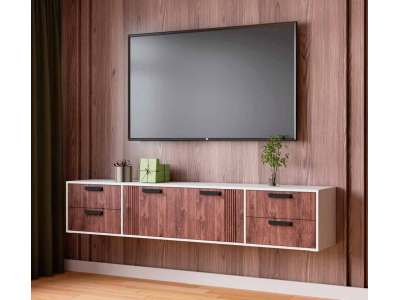 Тумба ТВ 2.2 метра "Парус-12 дуб палермо" Тумба ТВ 2.2 метра "Парус-12 дуб палермо"