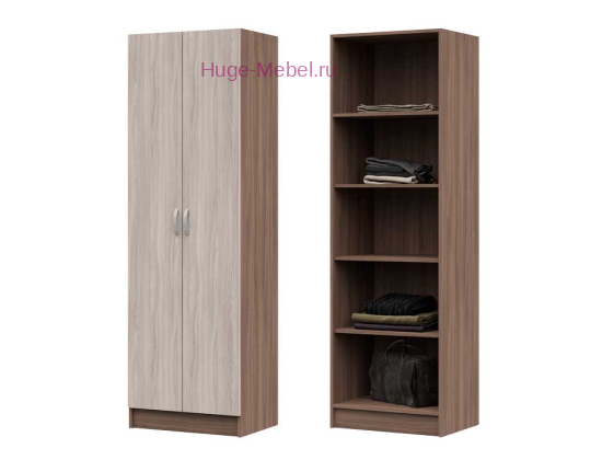 Шкаф с полками "ШК 301 Макарена" ясень