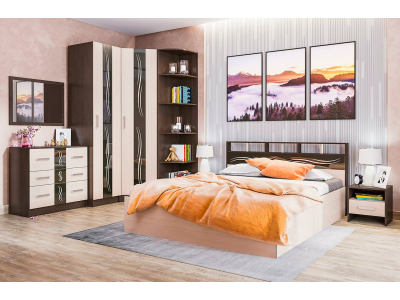 Угловая спальня "Эрика" Угловая спальня "Эрика"