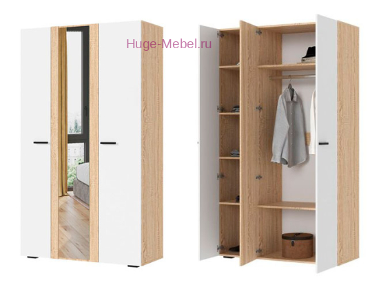 Шкаф 3-х створчатый "Санса ШК 03"