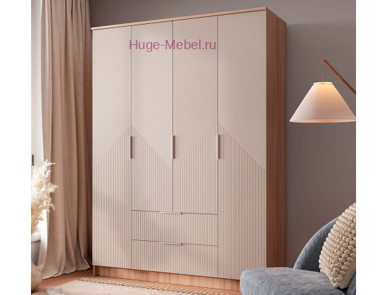 Шкаф 4-х створчатый "Эмилия" ШК-11