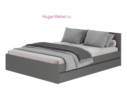 Каркас кровати 140 "Симпл КР-12" графит
